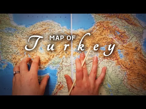 ASMR Exploring a Map of Turkey Role Play