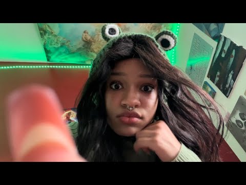 pov: ur a bug 🦟🐜🦟🐜 lofi fast aggressive asmr💚 camera tapping, scratching personal attention