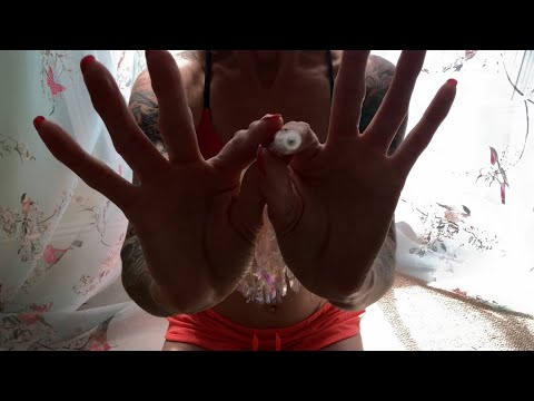 ASMR tattoo tracing | hand movements | hand sounds | ACCOUNT HACKED issues?