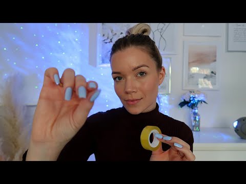 ASMR Sticky Tape Noises | Tingly | Fast Tapping