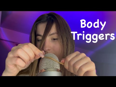 Asmr Body triggers in 1 minute ( credits @Airdy ASMR ❤️)