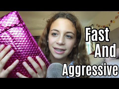 ASMR Fast and Aggressive Triggers!