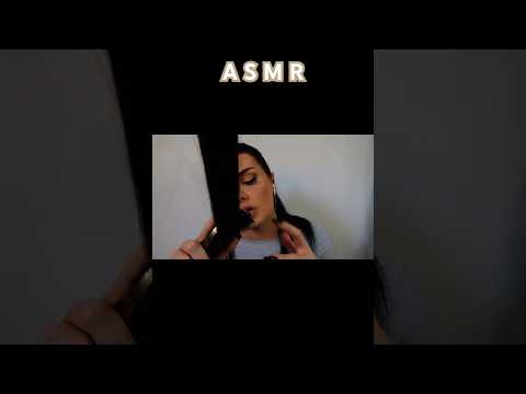ASMR Brushing Your Hair 🤍 #asmr #asmrpersonalattention #shorts #asmrhairbrushing #asmrhair