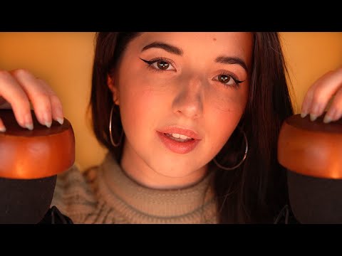 ASMR Wood Triggers for Relaxation (Tapping, Scratching, Face Cupping)