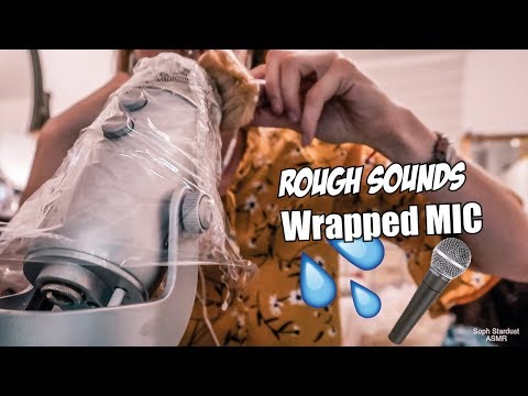{ASMR} WRAPPED Mic with FOAM I Hand Sounds
