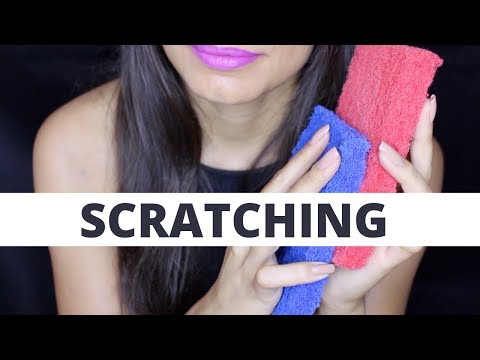 ASMR SCRATCHING AND SQUISHING (NO TALKING)