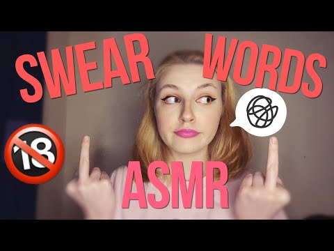 Repeating the TINGLIEST swear words and cussing you to sleep - ASMR