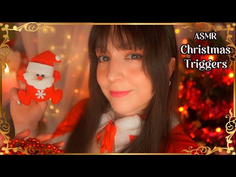 ⭐ASMR Christmas Triggers to Help you Sleep [Sub] Soft Spoken