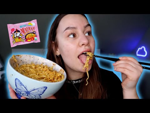 [ASMR] SAMYANG BULDAK RAMEN MUKBANG 🍜 | ASMR Marlife