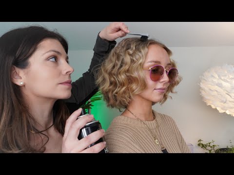 ASMR Perfectionist Rayban Video Shoot, RELAXING Hairstyle, Final Touches | Soft Spoken Roleplay