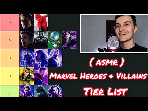 Marvel Heroes & Villains Tier List ( ASMR )