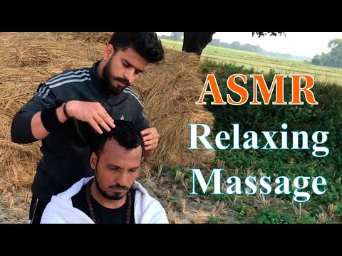 ASMR Massage - ASMR Head & Neck Massage For Deep Sleep #ASMRheadmassage