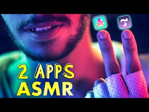 [ASMR] VLOG: 2 Apps for the ASMR Community (Amino & Tingles)  - FRENCH Whispering