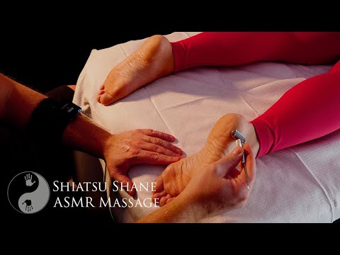 ASMR Loving Light Touch Foot Massage For SLEEP! [No Talking]