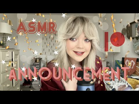 Patreon Announcement❗️❗️💌 ASMR Tier explanations, exciting offerings!! 🤍💌🌑💫