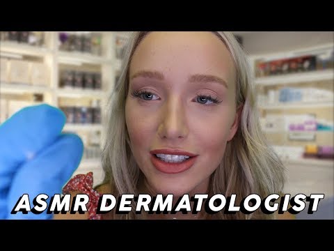 ASMR Dermatologist Skin Exam Roleplay & Facial | GwenGwiz