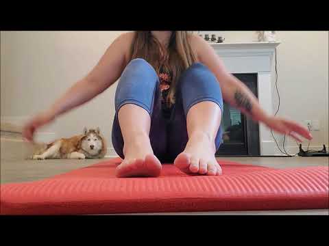 Stretching and Ab Workout ASMR