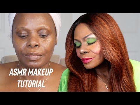 Starting March With Green Of Course ASMR Makeup Tutorial