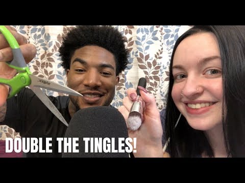 [ASMR] Double The Tingles! Feat. My BF