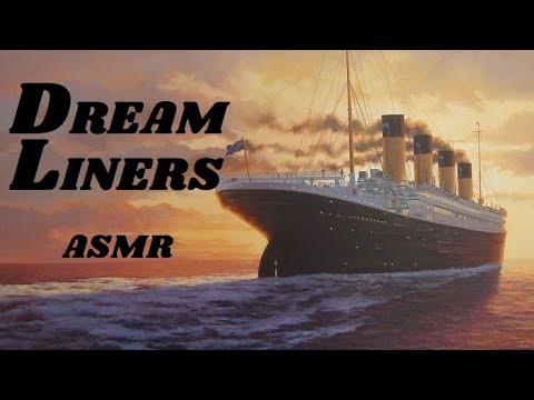 ASMR Sleep Story - History of Transatlantic Liners (Queen Mary, Titanic, Normandie...)