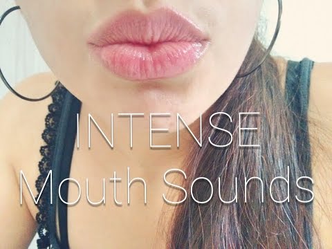 ASMR 💋 INTENSE Mouth Sounds Close Up , Sons de boca INTENSOS - Sk Sk Sk , tic, tuc, kisses