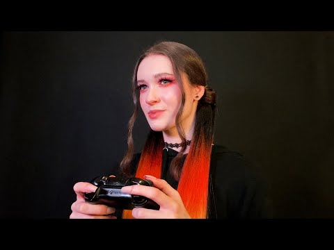 ASMR Gamer Girl 🎮 You Try To Get My Attention While I Play Video Games [Girlfriend Roleplay]