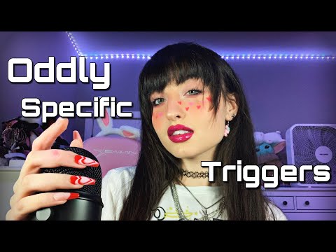 ASMR | Oddly Specific Triggers For Tingles ✨ ( Fast & Aggressive )