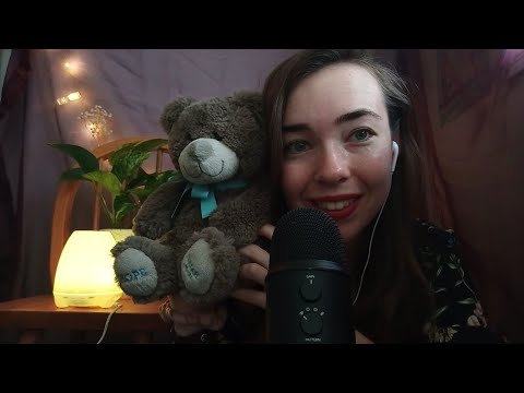 Christian ASMR | Inaudible Prayer, Teddy Giving You a Head Massage, Tapping