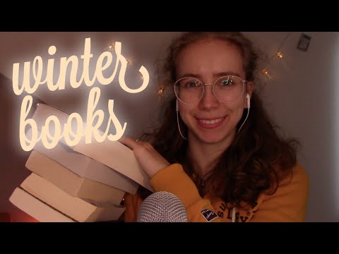 ASMR: The Perfect Book recommendations for Winter 🧦❄️ (lots of book tapping, page flipping, ...)