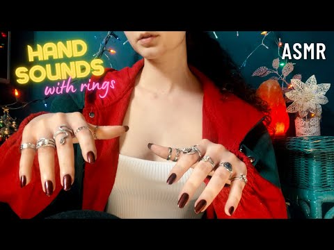 ASMR FAST & AGGRESSIVE HAND SOUNDS With Rings + Visuals
