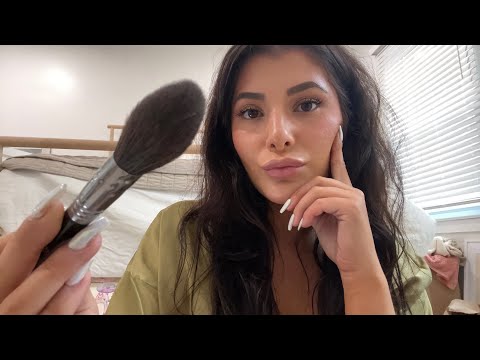 ASMR Rude Friend Does Your Makeup