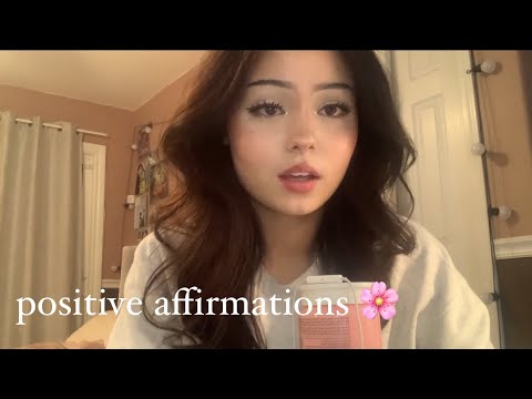 ASMR- Positive Affirmations 💓💤