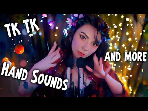 ASMR TK TK, Hand Sounds, Breathing, Hand Movements and Tongue Clicking💎 No Talking