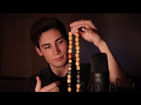 ASMR: Whispering - Tapping Various Objects and Light Trigger