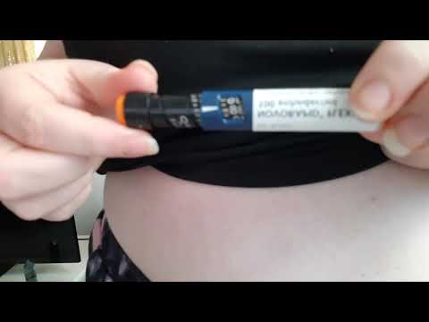 Giving myself an insulin injection 💉 ASMR style #shorts