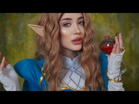 ASMR Princess Zelda Roleplay / Comforting You
