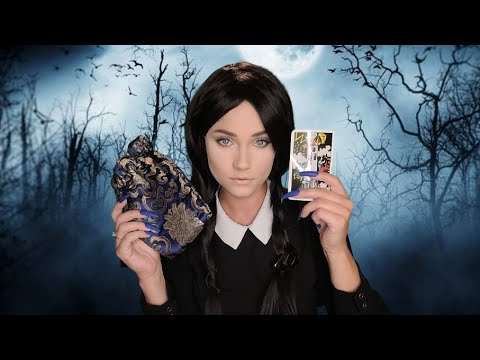 ASMR Wednesday Addams Preforms a Halloween Séance With You (Roleplay, Personal Attention)