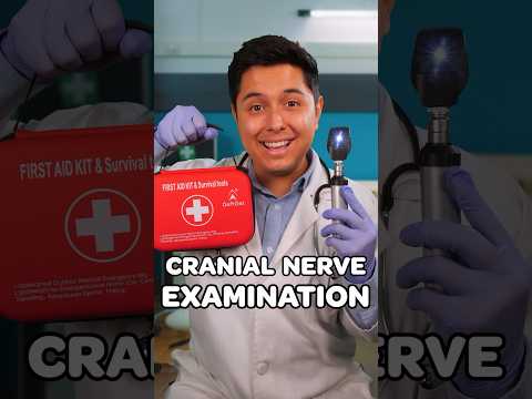 Cranial Nerve Exam 👁️ | #asmr #shorts