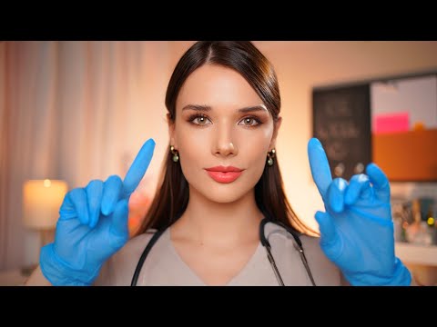 ASMR Fast and Detailed Cranial Nerve Exam -  Roleplay for Sleep