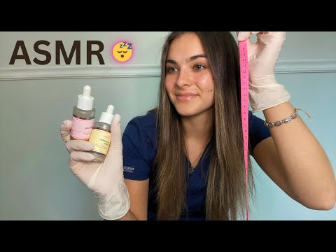 ASMR Dermatologist Roleplay (sharp vs. dull test, face examination, personal attention)