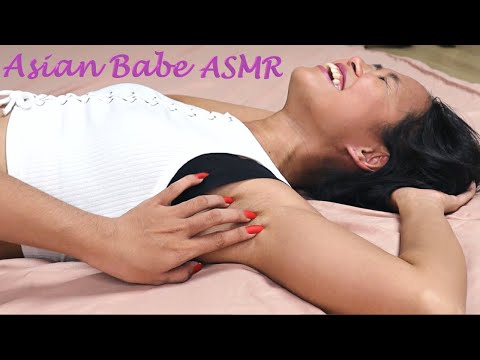 Asian Babe ASMR Epic Armpit Tickle Massage!!😂🤣(A 20K Subscribers Celebration!)✨🎉Brace yourself! XD