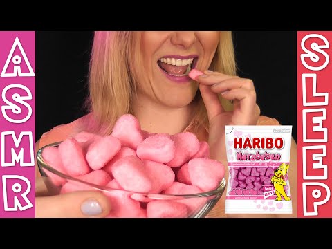 ASMR Satisfying chewy soft candy eating | Haribo 💖