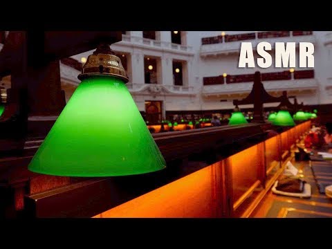 ASMR. Library Sounds | Study ambience | Hogwarts Library 📖