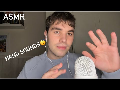 ASMR HAND SOUNDS (sonidos de manos) 😴para dormir😴 + algunos mouth sounds 👅