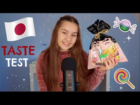 [ASMR] TASTE TEST 😍🍭 JAPANISCHE SÜßIGKEITEN | ASMR Marlife