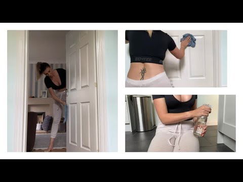 ASMR Cleaning No Talking Daily Chores Cleaning and Polishing Routine