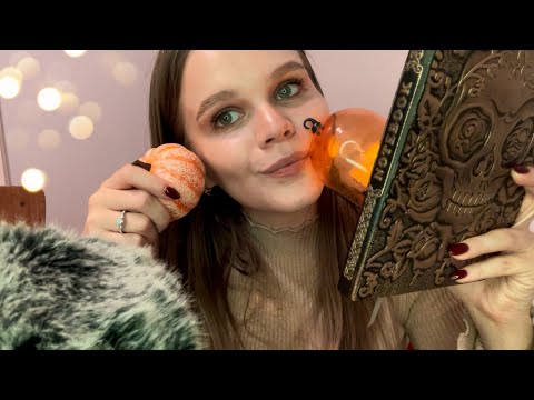 Asmr 🕸 Halloween Trigggers , Fast and Chaotic | Mouth Sounds, Inaudible, Tapping, Hand Movements