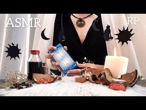 🃏 ASMR Tarot Card Reading Roleplay | Fortune Telling