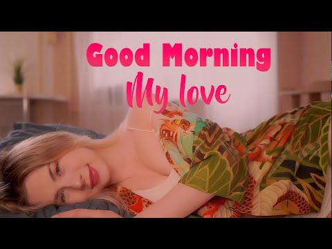 You woke up next to your girlfriend🤗Cozy Roleplay ASMR 👄Close-Up Kisses 😴  #asmrgirlfriendroleplay