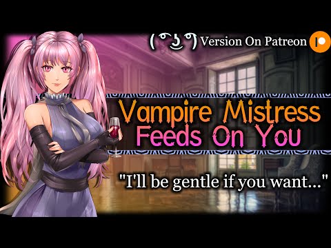 Vampire Mistress Feeds On You [Dominant] [MasterxServant] | Medieval ASMR Roleplay /F4A/